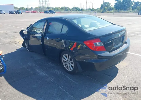 2012 Honda Civic Ex из США, поврежденный, VIN 19XFB2F83CE030652